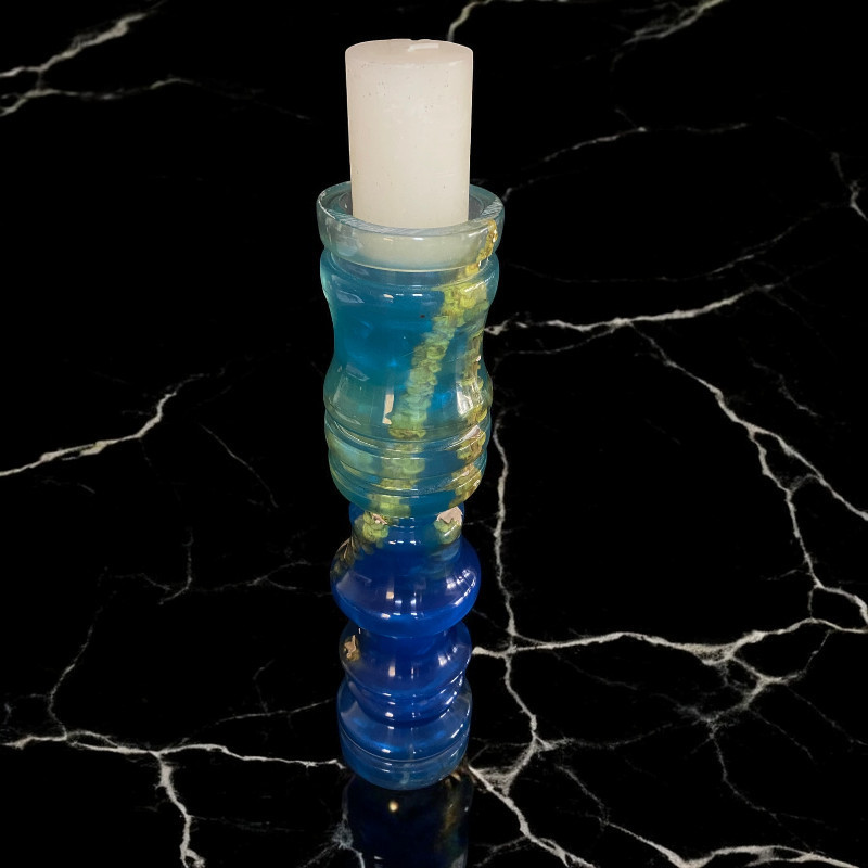 Kerzenständer Epoxydharz