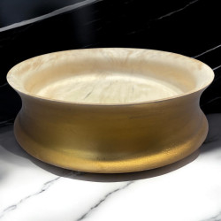 Kleine Schale aus gestockter Platane